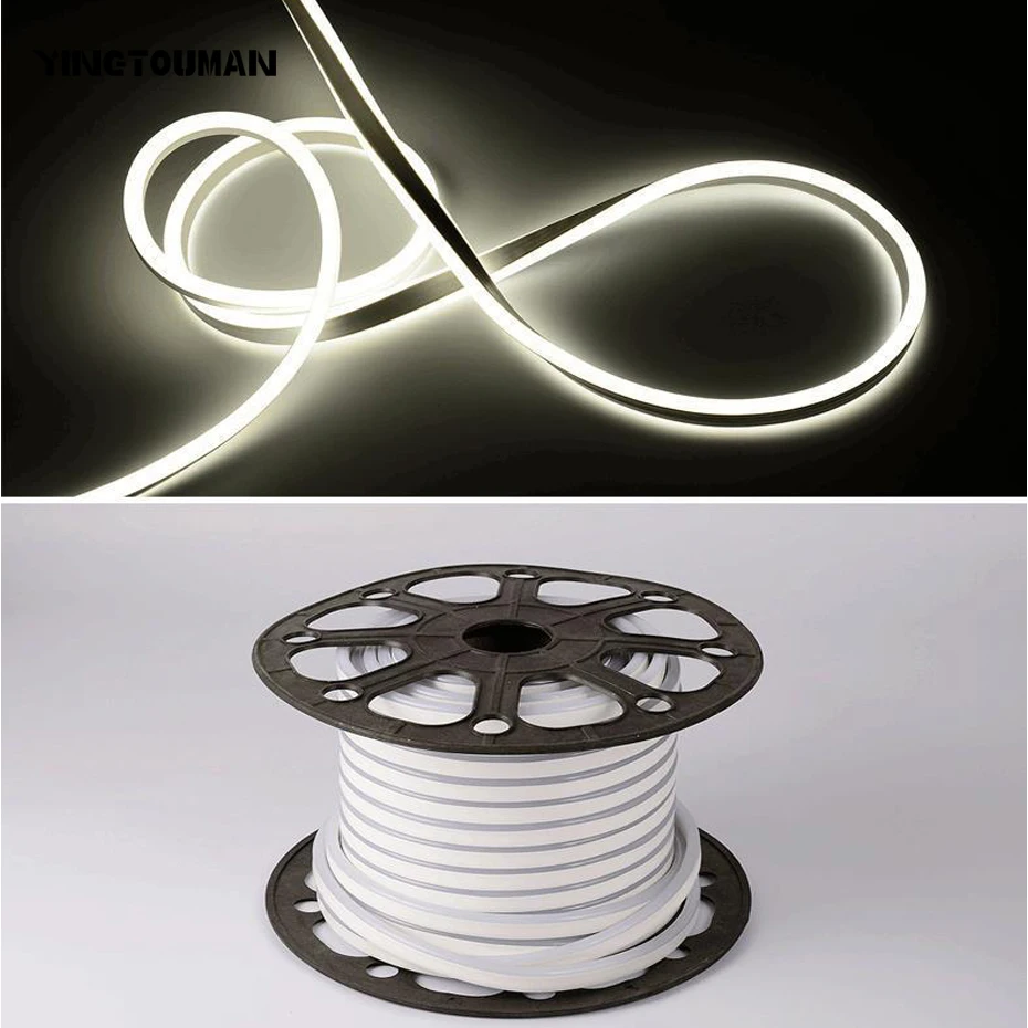 

YINGTOUMAN Rainbow 10m Light Strip Plugs Waterproof LED Lamp Festive Holiday Party Christmas String Light Decoration Light 220V