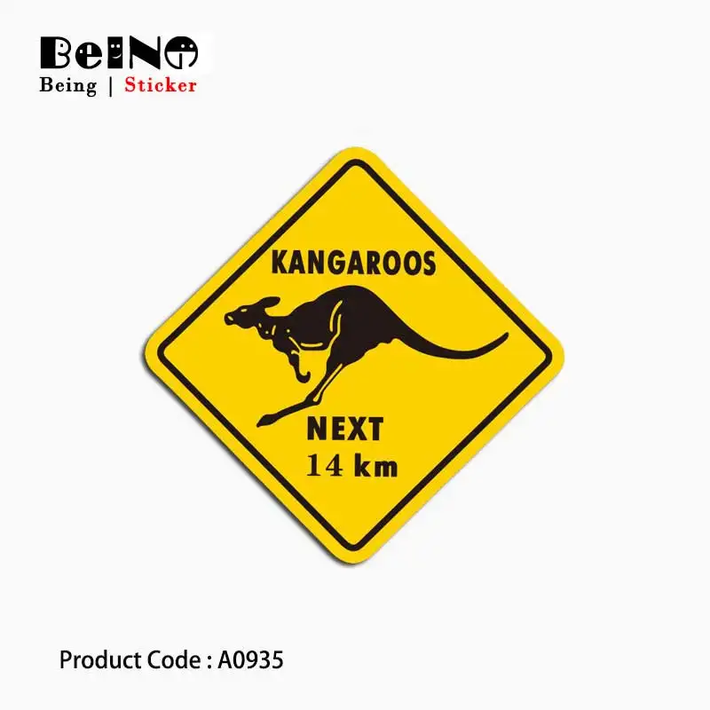 علامة تحذير شعار خطير ملصقا تذكير للماء حقيبة كمبيوتر محمول الغيتار الأمتعة لوح التزلج لعبة جميلة A0708 ملصقات QY32