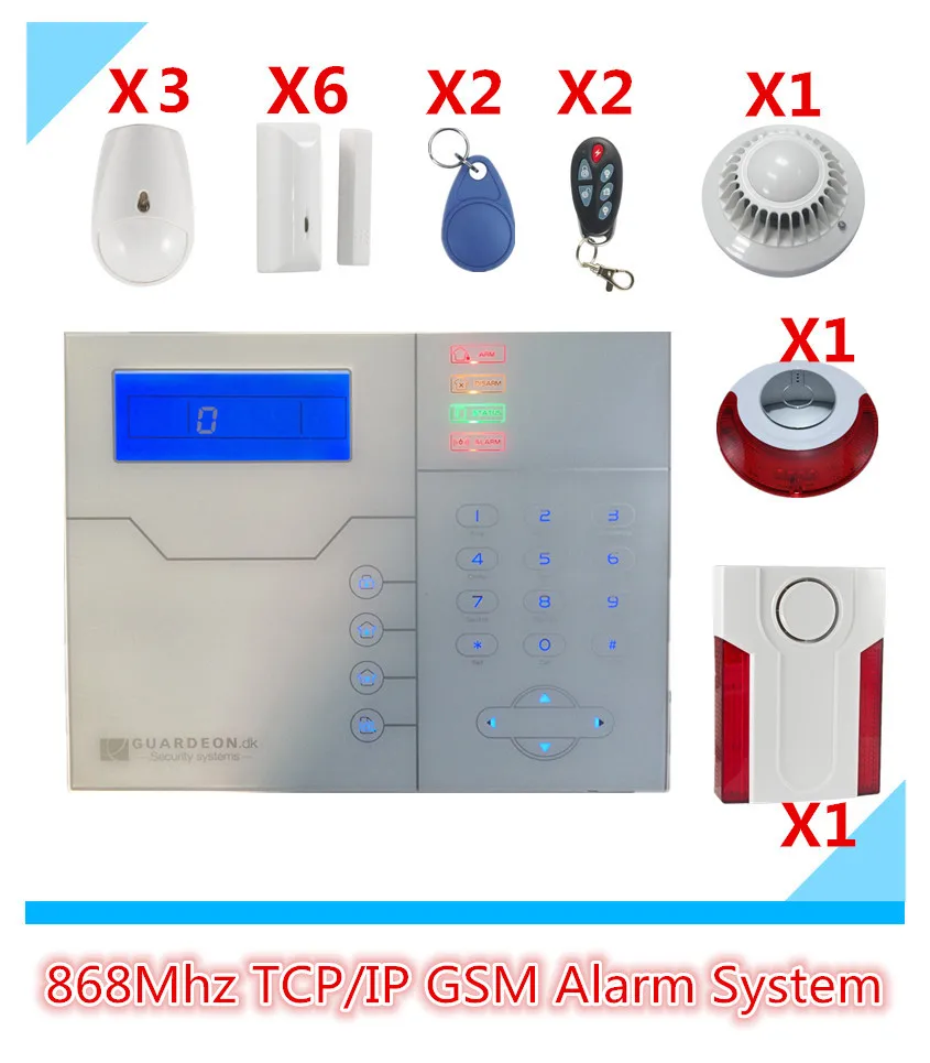 Focus 868 мГц французский голос IP TCP GSM сигнализация Системы Беспроводной Главная охранной Системы Управление App и WebIE