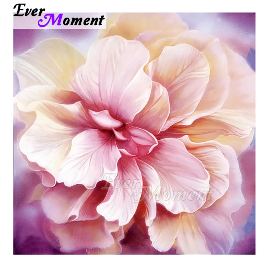 

Ever Moment Diamond Painting Flower Full Square Drill Wall Decoration Cross Stitch Diamond Embroidery Mosaic Rhinestone S2F2247