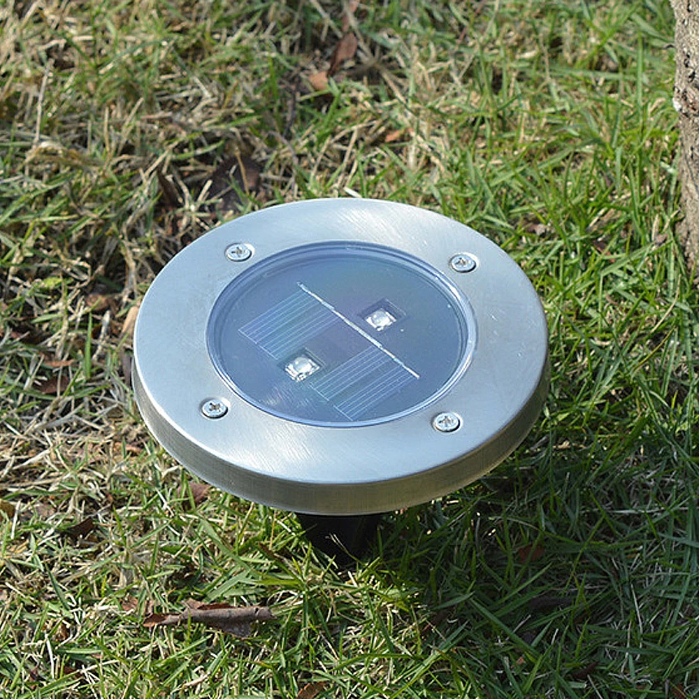 parete luci LED illuminazione per esterno giardino in 2 xsolare POWERED PORTA RECINZ