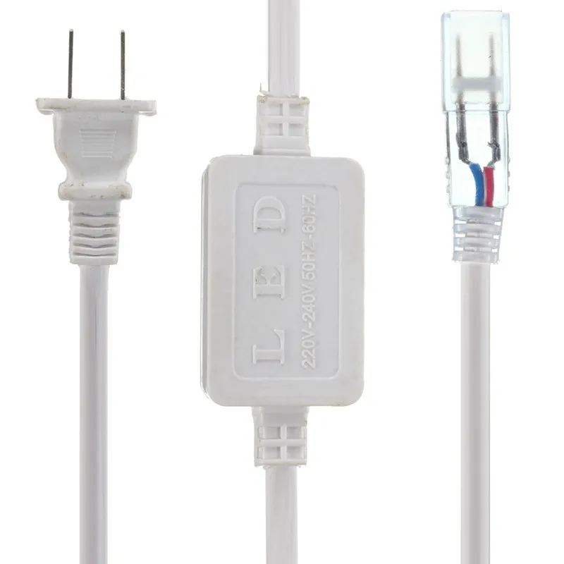 США/розетка стандарта евроcоюза 2 кнопках для 5050 SMD СВЕТОДИОДНЫЙ полосатый свет для бара AC220V свет лампы полоски аксессуары