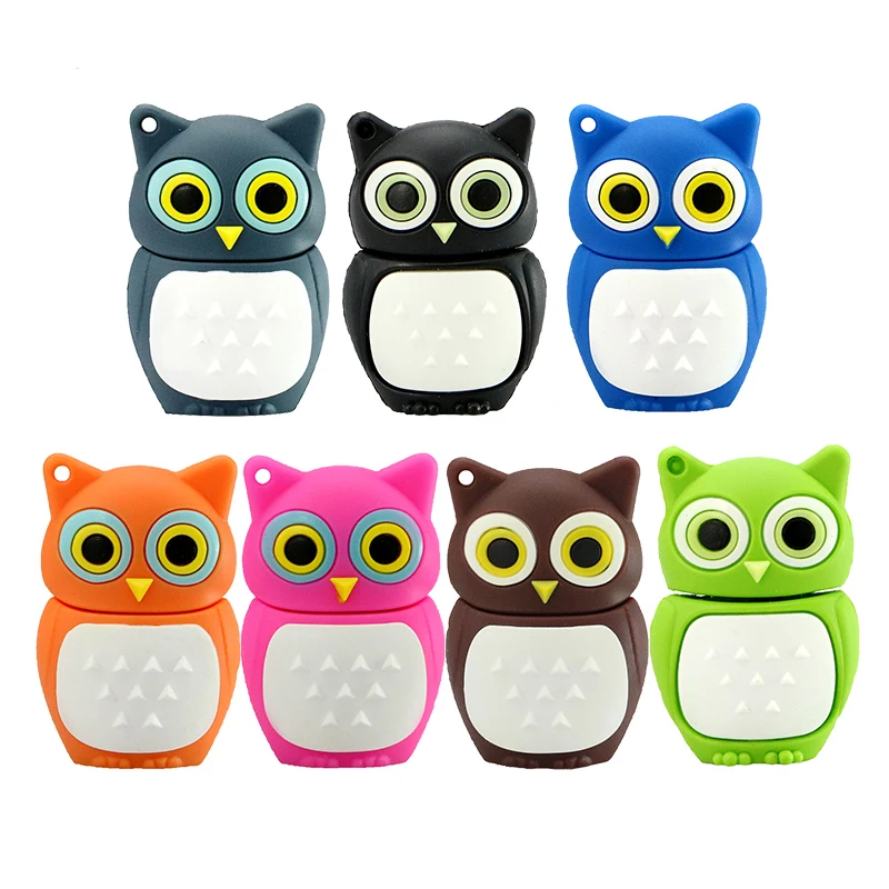 Cute Owl USB 2 0 Flash Drives font b External b font font b Storage b