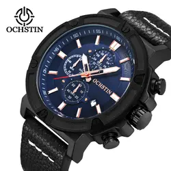 OCHSTIN Для мужчин s часы Элитный бренд Модные Бизнес кварцевые часы Для мужчин Спорт Нержавеющая сталь Для мужчин наручные часы Montre Homme