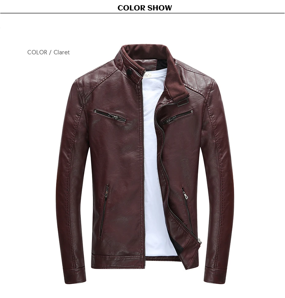 jacket men leather