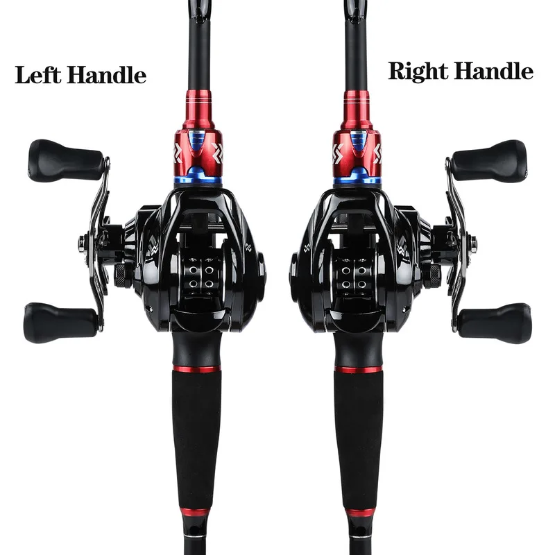 Sougayilang Fishing Rod Combo Carbon Fiber Telescopic Lure Rod 1.8M 2.1M 2.4M + 7.2:1 12+1BB Baitcasting Reel Fishing Tackle Sougayilang Fishing Rod Combo Carbon Fiber Telescopic Lure Rod 1.8M 2.1M 2.4M + 7.2:1 12+1BB Baitcasting Reel Fishing Tackle