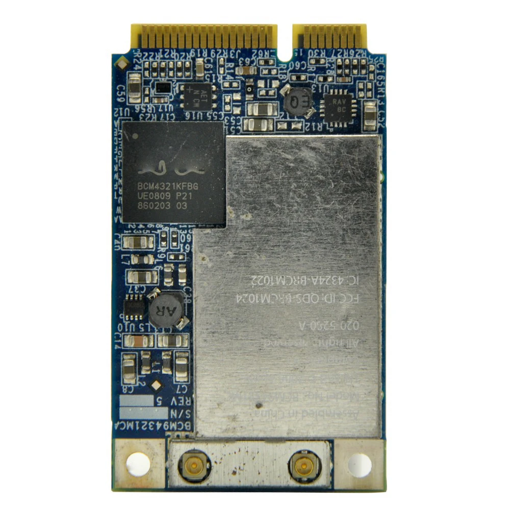 WTXUP для Broadcom BCM94321 BCM94321MC 802.11a/n 270 мбит/с половинная PCi Express WLAN карта мини PCI E Wi Fi