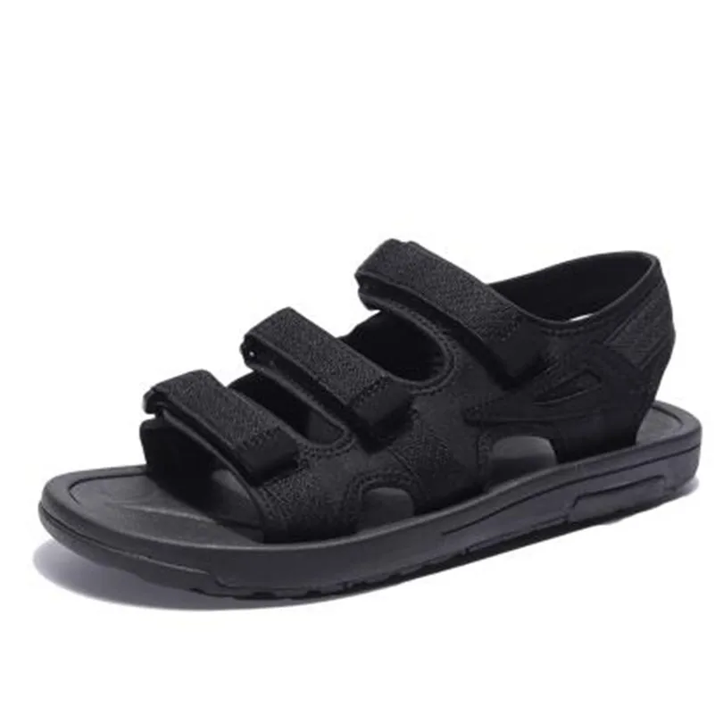IAXYUE New summer men's leisure sports black non slip sandals Vietnam