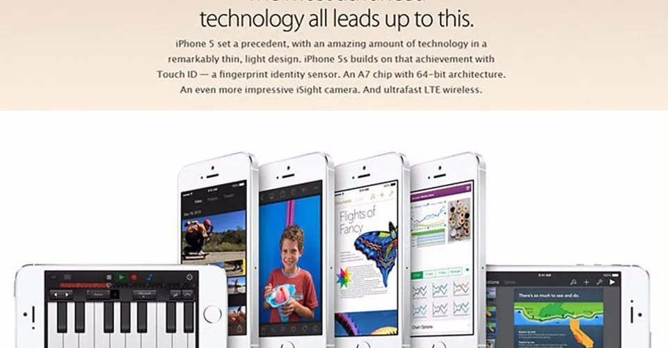Оригинальный разблокированный Apple iPhone 5S мобильный телефон iOS A7 4,0 "8MP ips HD gps 16 ГБ 32 ГБ rom Подержанный мобильный телефон