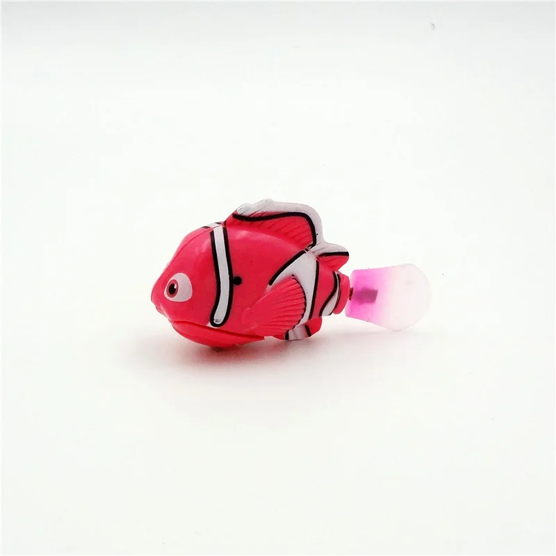 Новинка, забавная электронная рыбка для плавания, работающая на батарейках, игрушечная рыба, робот для домашних животных, игрушки для украшения - Цвет: 3
