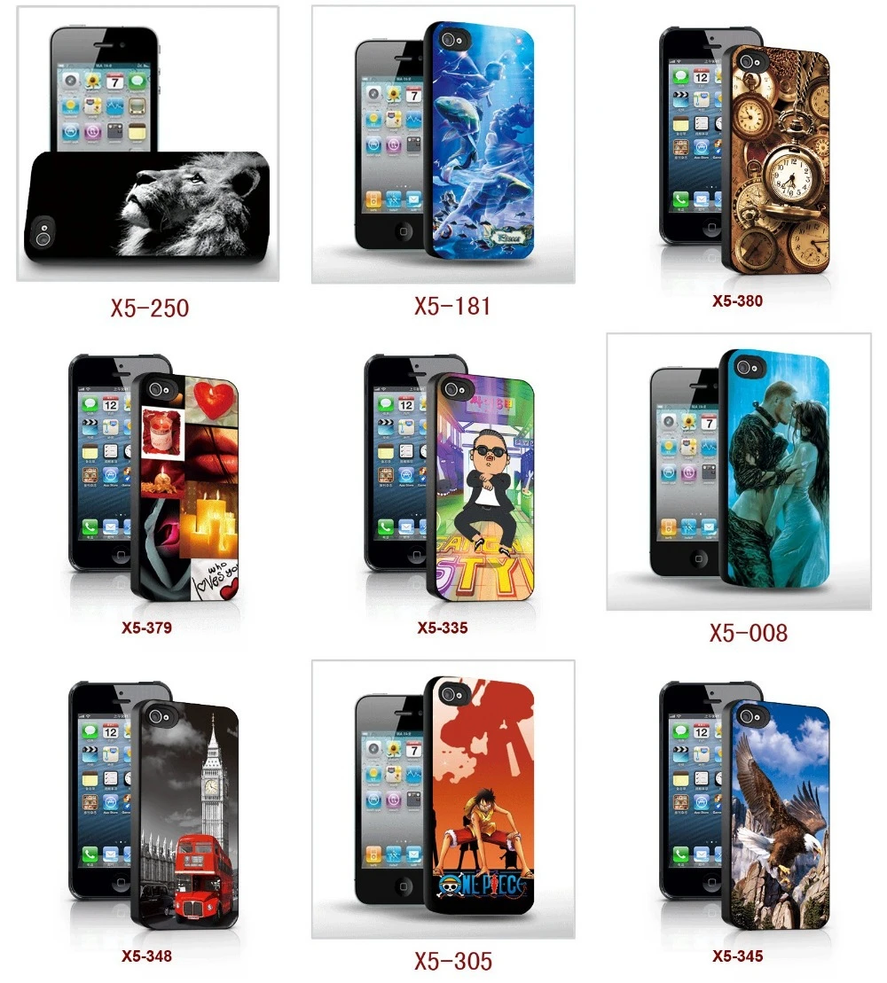 Free Shipping One Piece Pisces Clock Lion Gangnam Style Red Bus Kiss Eagle  3D Hologram Back Case Cover For Apple iPhone 5 5s|hologram  projector|hologram pricehologram fabric - AliExpress