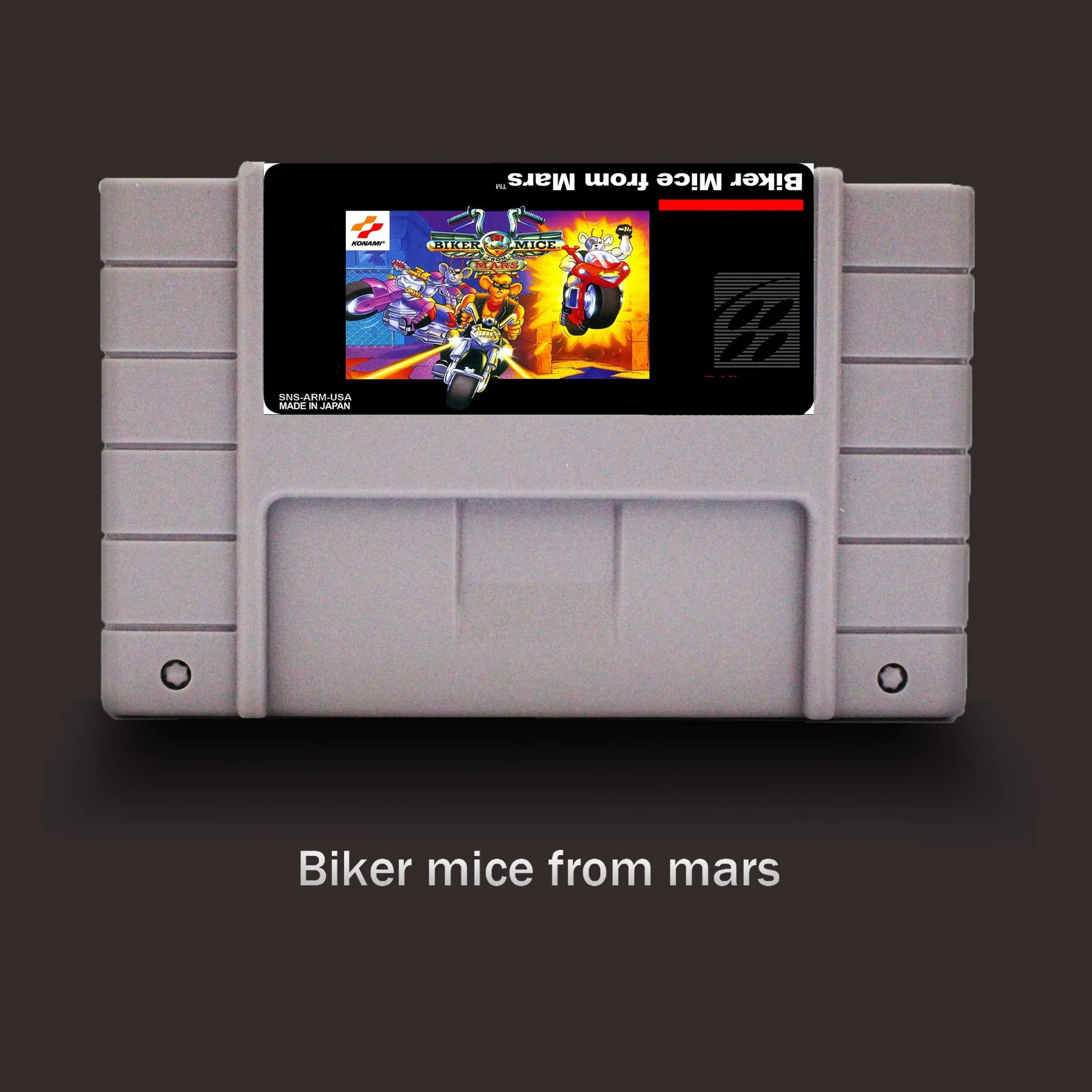 

Hot Sale! Biker Mice From Mars -16 bit For NTSC Game Player Big Gray Game Card