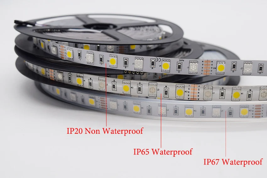 12 V 5050 RGBW Светодиодные ленты Ми световой контроллер 20 м 40 м RGBWW водонепроницаемая лента со светодиодными лампами свет Пресс дистанционного 4 зоны индивидуальные Управление Мощность