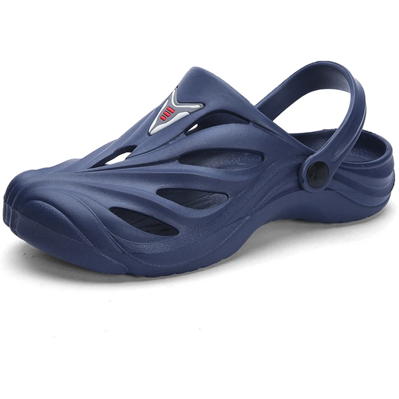 

Trend Thick Sole Soft Summer Men Sandals Shoes Footwear Outdoor Male Slippers Water Shoes Closed Toe Men Sandal Beach Shoes Man