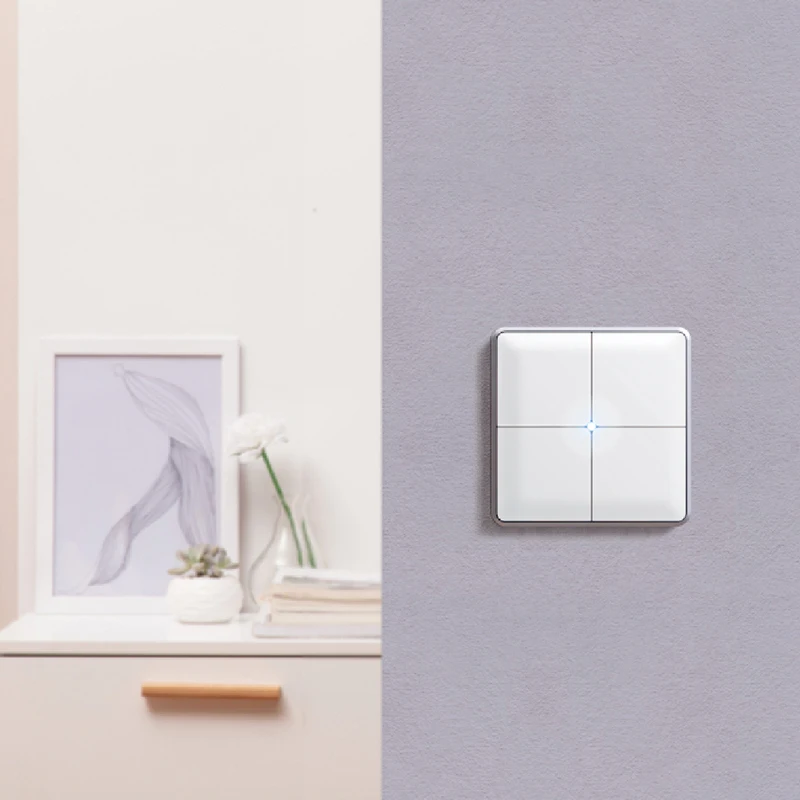 Умный настенный светильник Terncy Zigbee с переключателем 1 ~ 4 банды переключатель