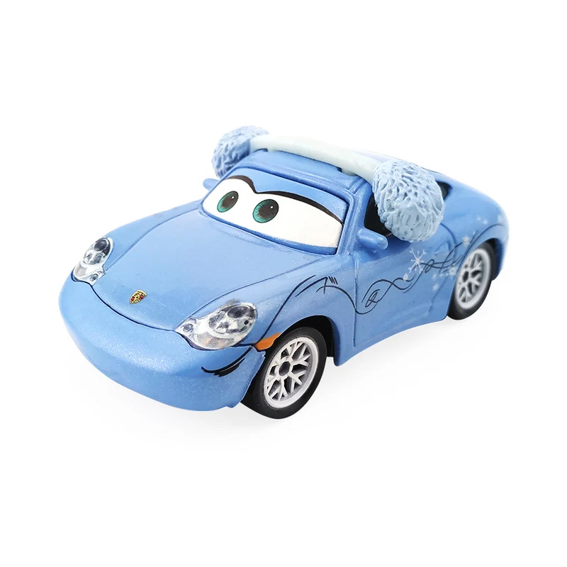 Disney Pixar Автомобили снежный день Sally 1:55 литья под давлением Металл Игрушечная