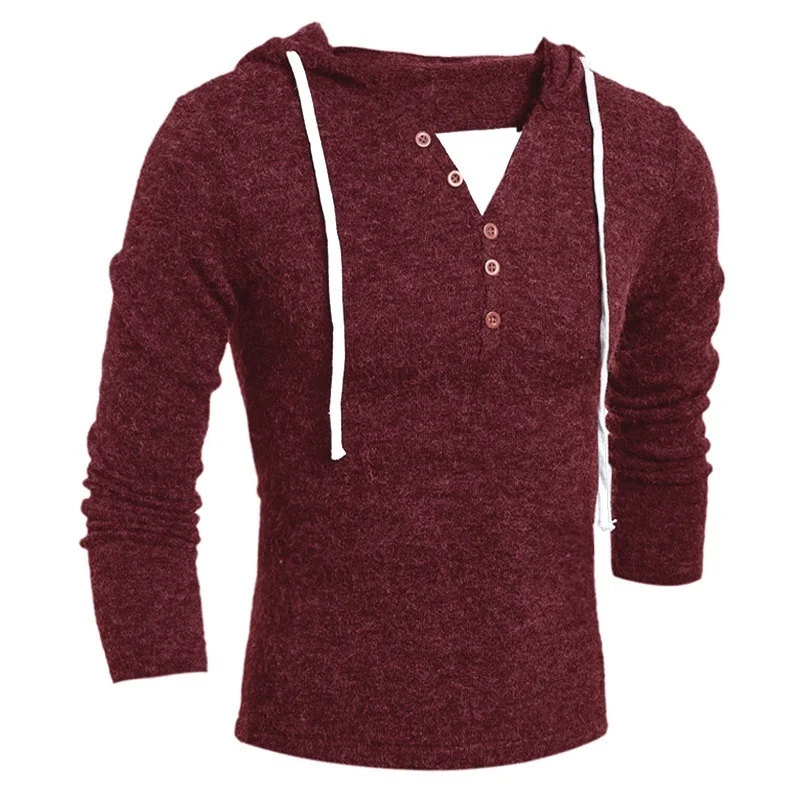 2019 Для мужчин одежда пуловер узкий бренд Geek Новый Для мужчин свитера модный дизайн с капюшоном вязаный кардиган