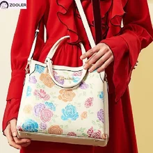SALES ZOOLER 2019 luxury Cow leather handbags women bags designer genuine leather bags women high quality purse/tote bag #2951 luxury handbags women bags designer 2018 high quality genuine leather bag zooler elegant travel bolsa h185