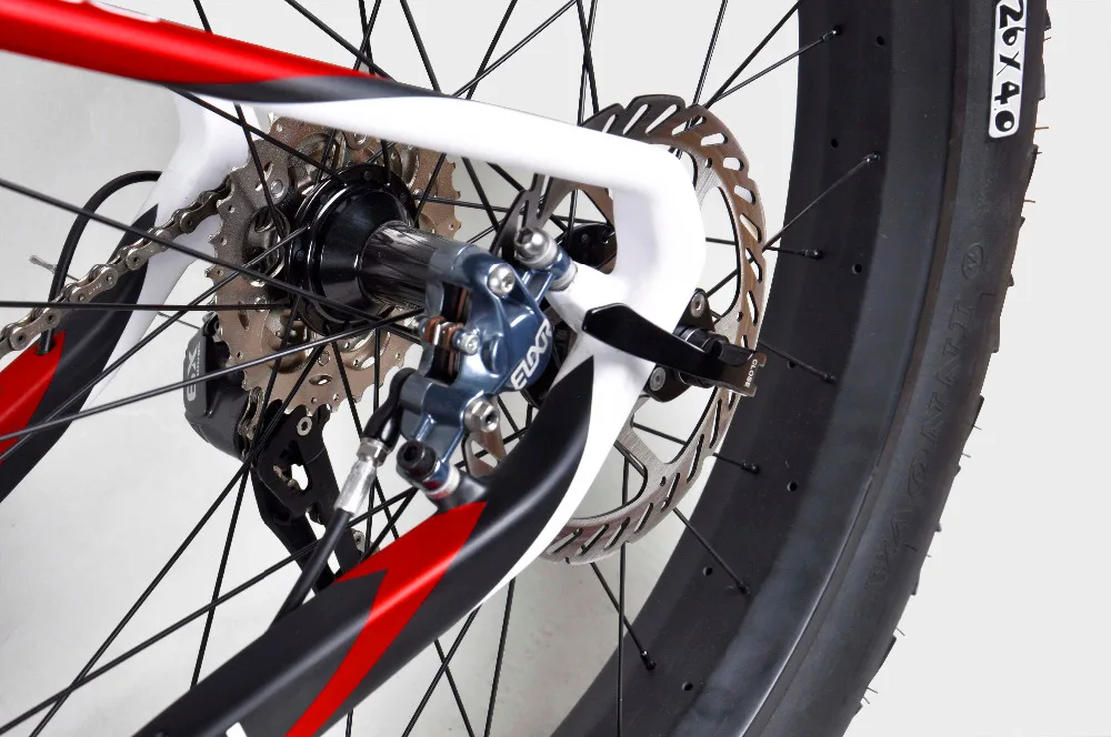 Cheap popular design PRODU logos 26er fat bikes complete snow bicycles with groupset, wheels and all bicycle parts 4