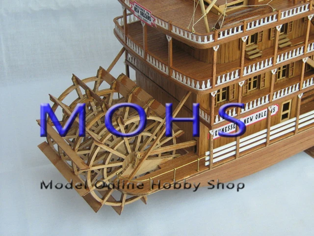 Классическая деревянная шкала парусная лодка деревянная шкала корабль 1/100 паровой корабль Миссисипи Сборная модель корабельный строительный комплект масштабные наборы лодок