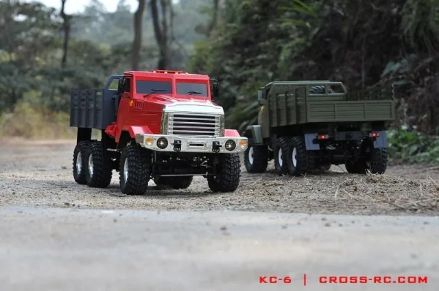 1/12 масштаб крест RC 6x6 гусеничный KC6 KC6A KC6E KC6L военный 6WD RC внедорожный грузовик Неокрашенный Кузов 90100014 90100015