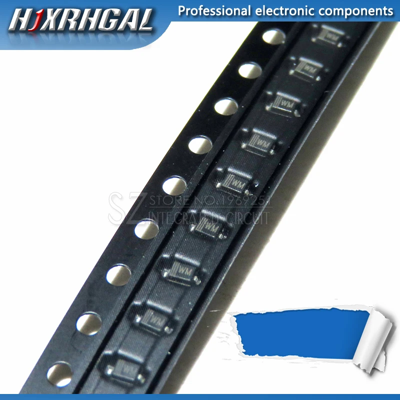 100 шт. Зенер диод BZT52C20V BZT52C SOD-323/123 WM SMD Новый и оригинальный HJXRHGAL | Электронные