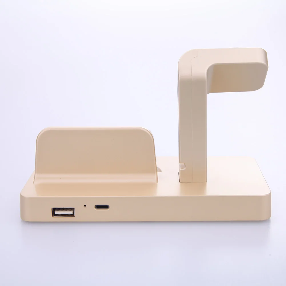 Многозарядная док станция 2 в 1 зарядное устройство для iPhone 6S Plus/6 Plus/6/1/5 Apple Watch iWatch