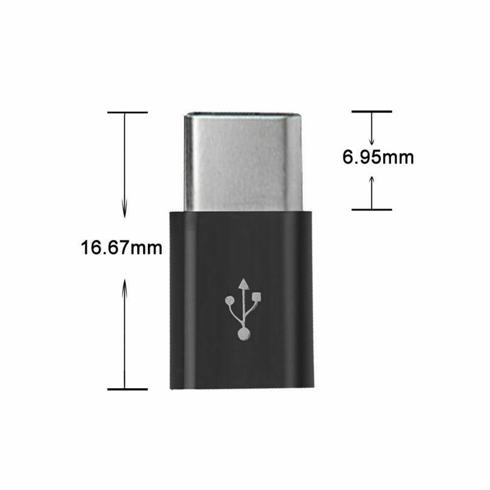 Адаптер OTG для Android Type c и Micro USB переходники интерфейса конвертер зарядного
