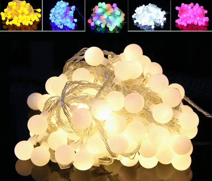 NEW 30M 300 LEDs 220V waterproof IP65 Outdoor Multicolor LED String Lights Christmas Lights Holiday Wedding Party Decotation