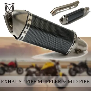 

Exhaust Pipe Motorcycle Exhaust System Scooter Exhaust Modified Scooter Mid Pipe For Kawasaki Z800 Z 800 2013-2016 2014 2015