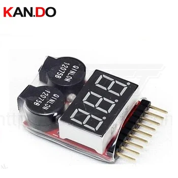 

LCD display for lithium polymer battery LCD display li-polymer battery voltage indicator voltage display meter power adaptor