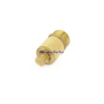 

2pcs 3/4"PT Male Thread Brass Fittings Adjustable Pneumatic Air Muffler Silencer Noise Exhaust