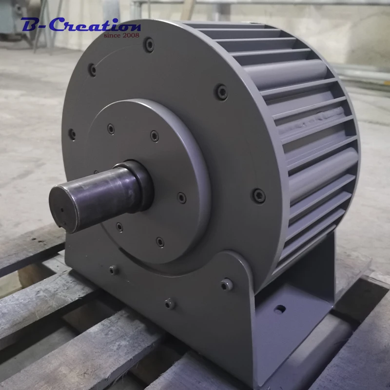 Factory price 5000w/5KW wind power generator Low RPM AC 220V 380V Three