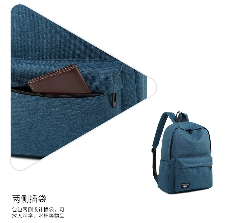Повседневный стильный холщовый рюкзак большой емкости, дорожная сумка через плечо, школьные сумки Lov, стиль, мужская сумка, Оксфорд, колледж, ветер, на плечо