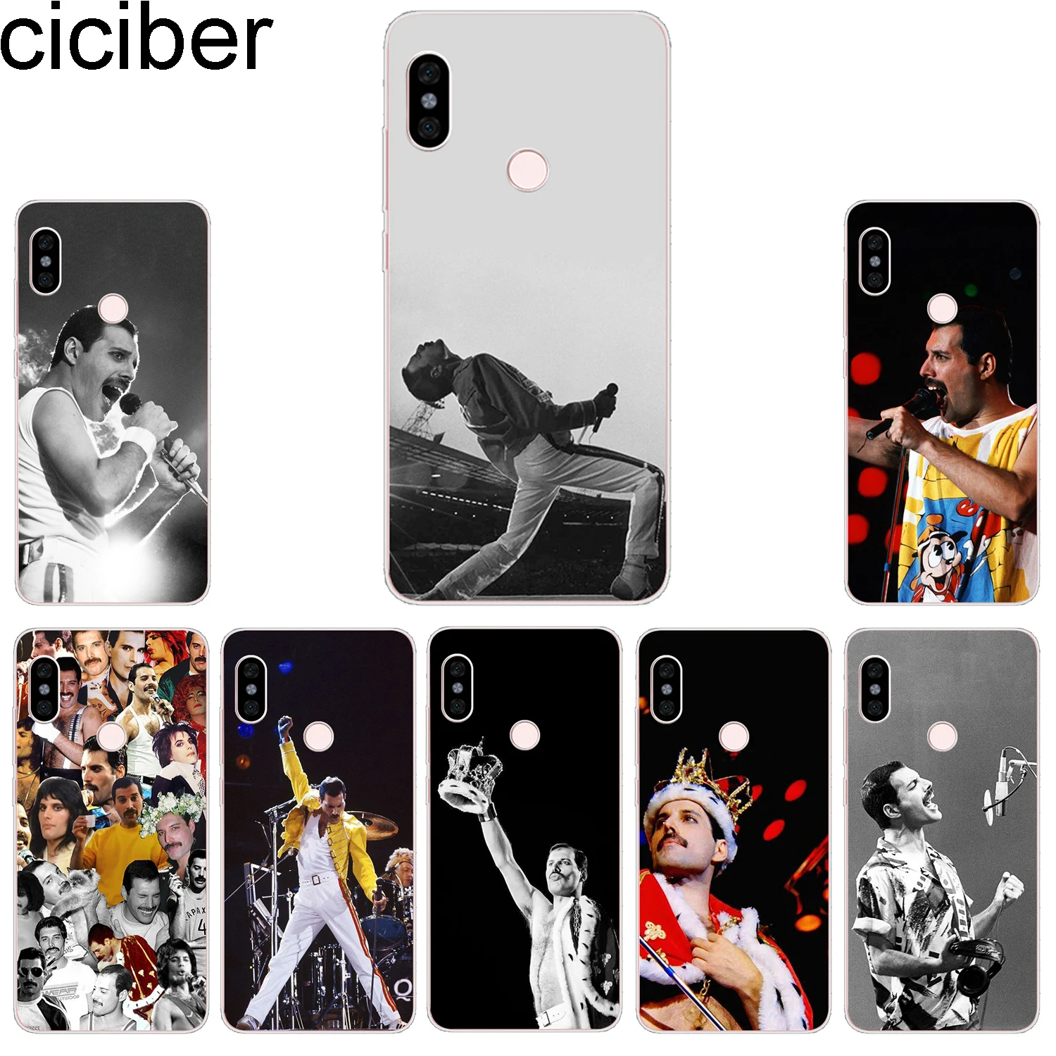 Ciciber чехол для телефона Xiaomi Mix Max 3 2 2s Mi A2 9 8 6 5 F1 A1 5X 6X 5c 5S Lite Plus Pro SE Freddie Mercury |