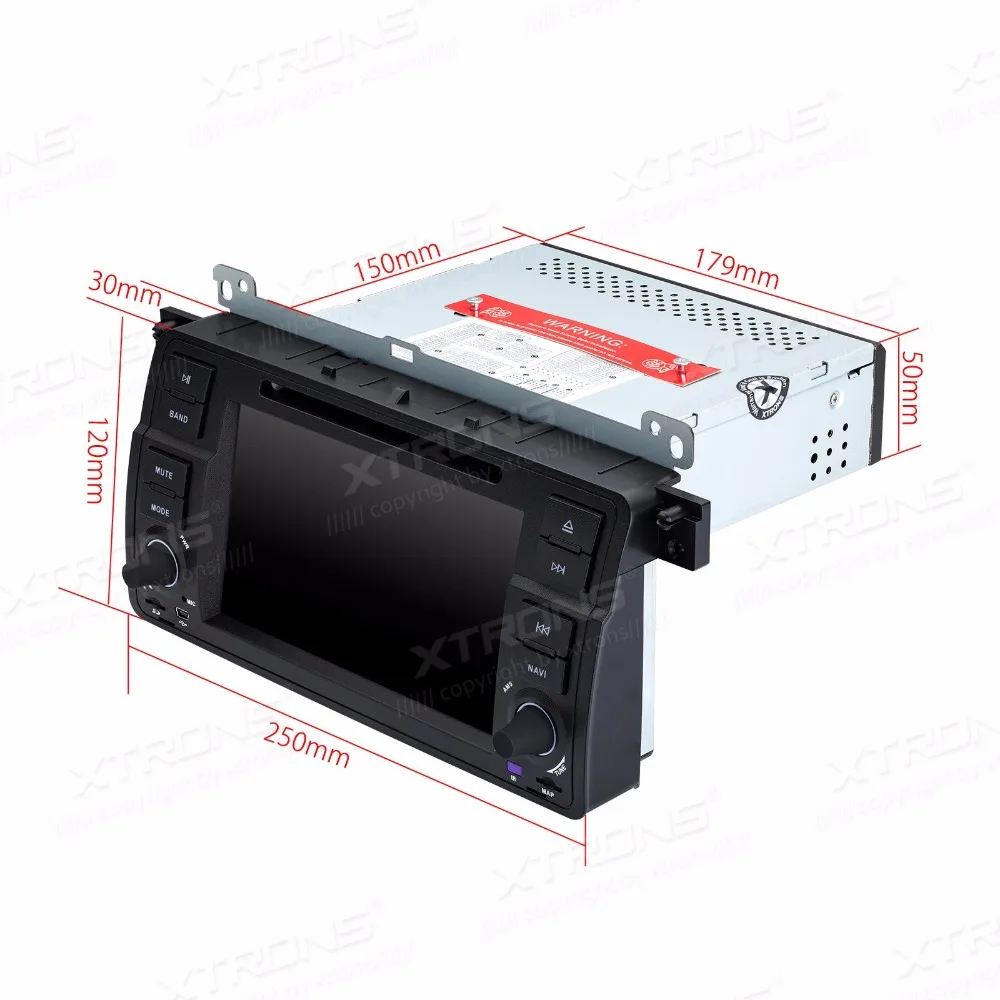 Cheap 7" Car DVD player for BMW E46 1998-2006 &BMW E46 M3 2000-2006 with Built-in Vehicle Standard DAB+ Module & Bluetooth 4.0 Support 3