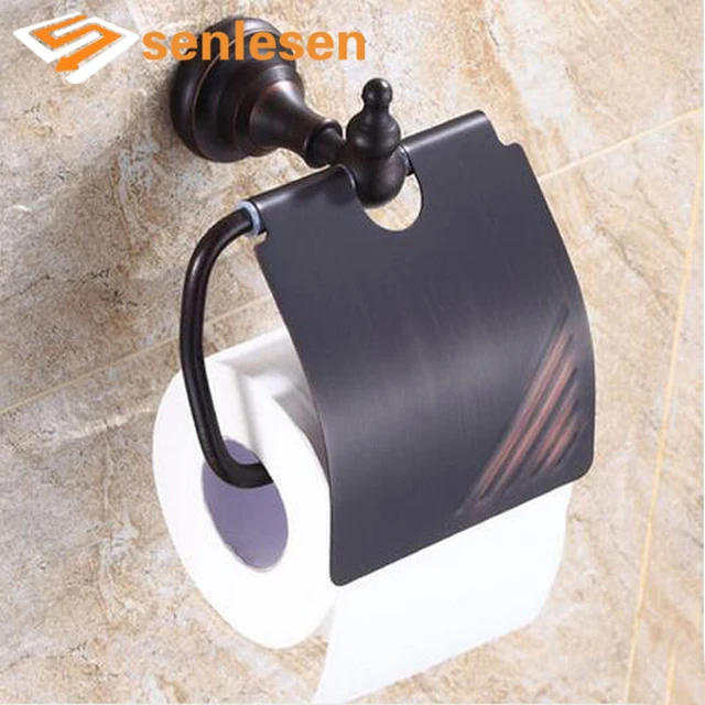 Us 33 92 36 Off Whole And Retail Oil Rubbed Bronze Bathroom Toilet Paper Holder Wall Mounted Tissue Bar Roll Stand In Holders From Us 33 92 36 Off Whole And Retail Oil Rubbed Bronze Bathroom Toilet Paper Holder Wall Mounted Tissue Bar Roll Stand In Holders From