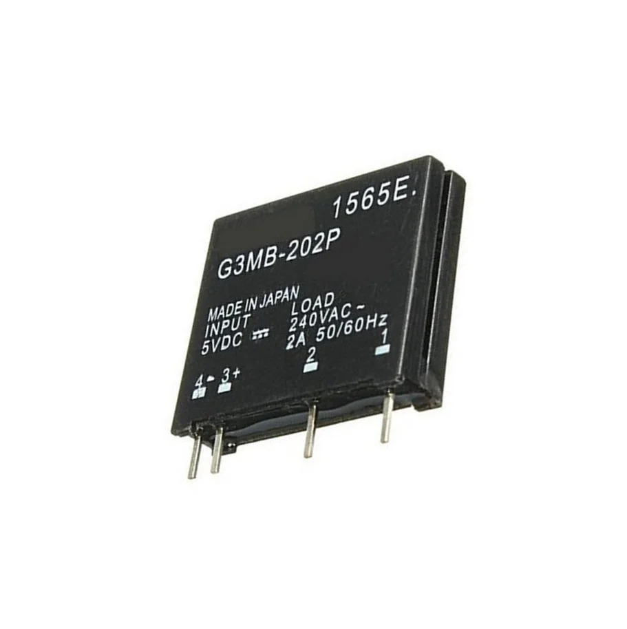 5 шт. релейный модуль G3MB-202P G3MB 202 P DC-AC PCB ССР в DC Out 240 AC 2A твердотельные реле Модуль