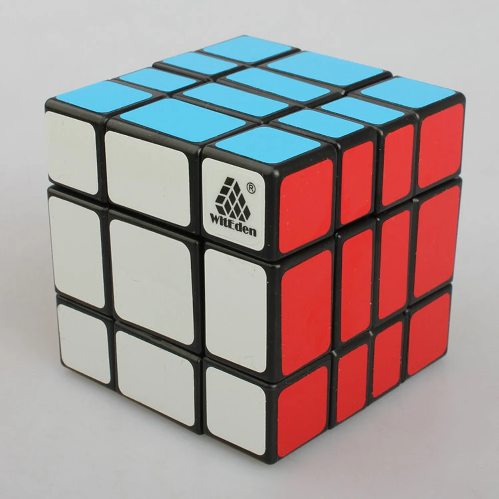 

WitEden Unequal 3x3x4 Mixup Magic Cube Speed Cube Puzzle Game Education Toys for Kids Children