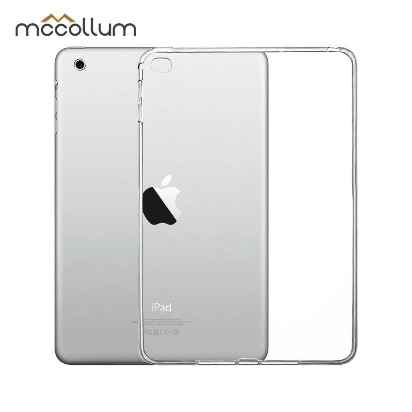 

Soft Silicone Tablet Case For Apple iPad Mini 4 5 Case Cover For iPad Air 2 2019 9.7 2018 Pro 10.5 2017 Transparent Bags Bumper