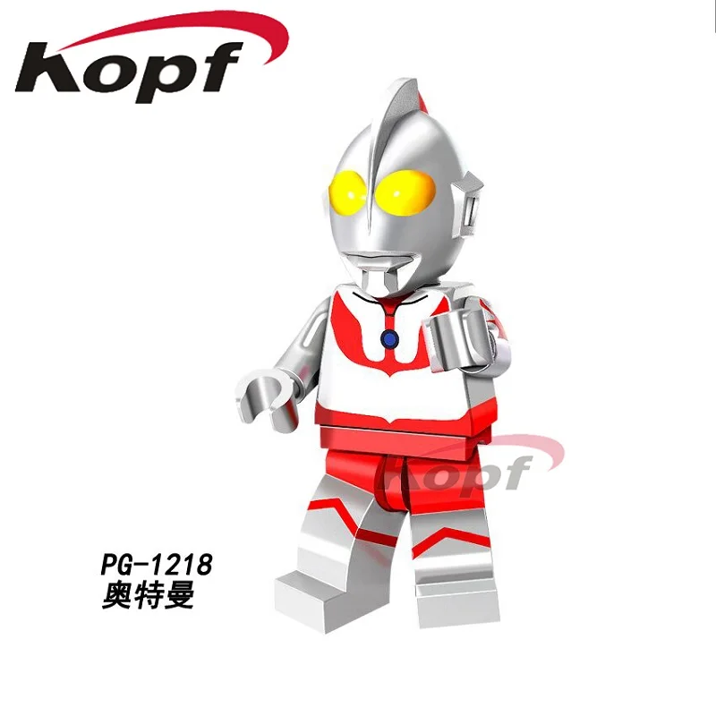 

PG1218 Super Hreos Ultraman Alien Baltan Cyclops Omino Snake Undead Building Blocks Bricks Education Dolls Children Gift Toys