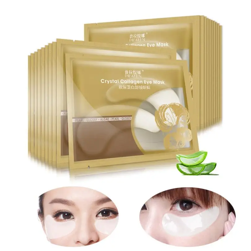 

5 Pair Eye Mask Anti-Wrinkle Dark Circle Gel Collagen Under Eye Patches Pad Mask Bag Anti-wrinkle Anti-Ageing moisture Anne