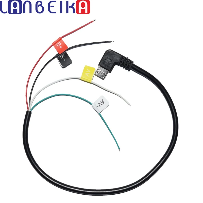 

FPV AV Output Cable Cord for SJCAM SJ4000 SJ5000 SJ6000 DVR HD Sport Action Camera FPV Video Audio Transmitter AV Cable