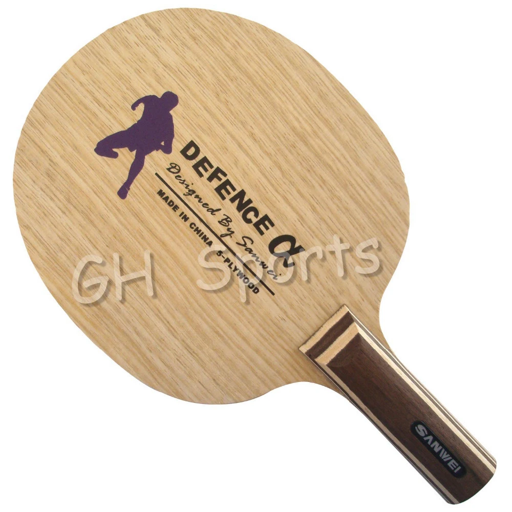 SANWEI Defence Alpha Table Tennis Blade Defensive play Chop big body Chopping professional ping pong racket bat paddle