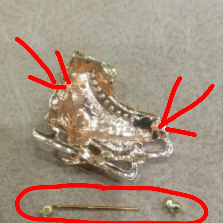 Buy Repair the broken skating brooch from Reliable