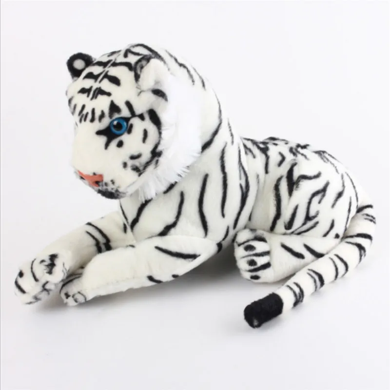 Buy Cute Plush Tiger Animal Toys White Yellow Lovely