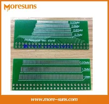Free Ship 100pcs/lot Powerful LCM,TFT LCD universal test board,adapter plate,46p 0.5 -1.05 spacing pcb board
