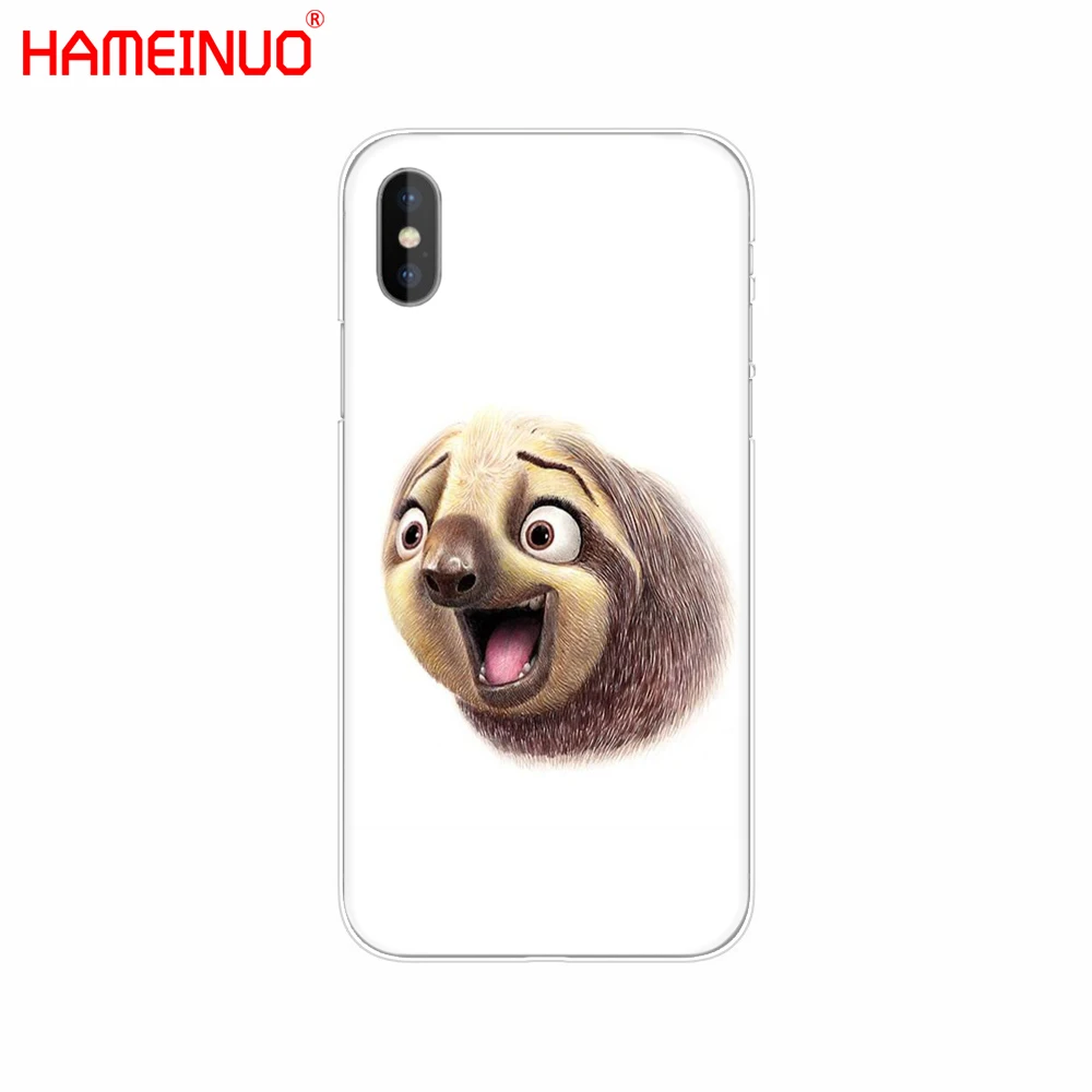 Hameinuo кофеином лень животных сотового телефона чехол для iPhone X 8 7 6 4 4S 5 5S SE 5C 6S плюс - Цвет: 40160