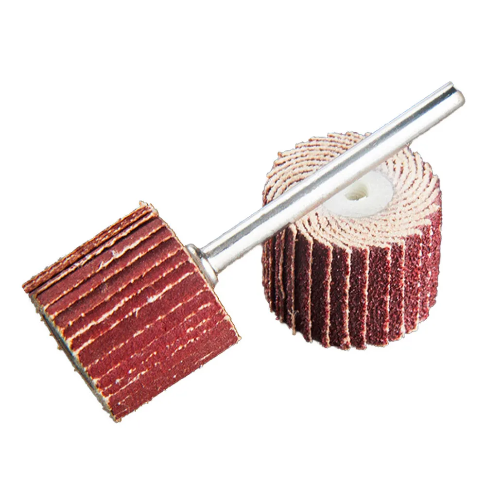 

10PCS Small Flap Wheels Sanding Grinding Flap Wheels Brush Sanding Rotary Tool Dremel Accessories Grit 240#