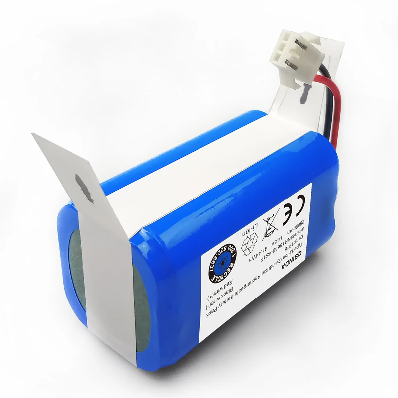 Замена 14 8 V 2800Mah вакуумный литиевый аккумулятор Для Ecovacs Deebot N79S Роботизированный